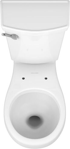 American Standard 606DA001.020 H2Optimum Two-Piece Toilet with Toilet Seat and Wax Ring, Round Front, Standard Height, White, 1.1 gpf in Saudi Arabia