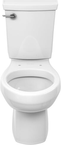 American Standard 606DA001.020 H2Optimum Two-Piece Toilet with Toilet Seat and Wax Ring, Round Front, Standard Height, White, 1.1 gpf in Saudi Arabia