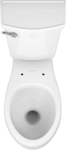 American Standard 606DA001.020 H2Optimum Two-Piece Toilet with Toilet Seat and Wax Ring, Round Front, Standard Height, White, 1.1 gpf in Saudi Arabia