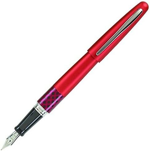 Pilot Metropolitan Fountain Pen, Retro Pop Red, 1.0mm Stub nib in Saudi Arabia