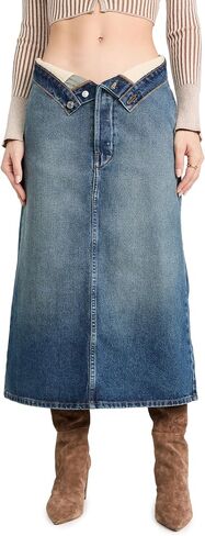 EB Denim Women's Madison Maxi Skirt in Saudi Arabia