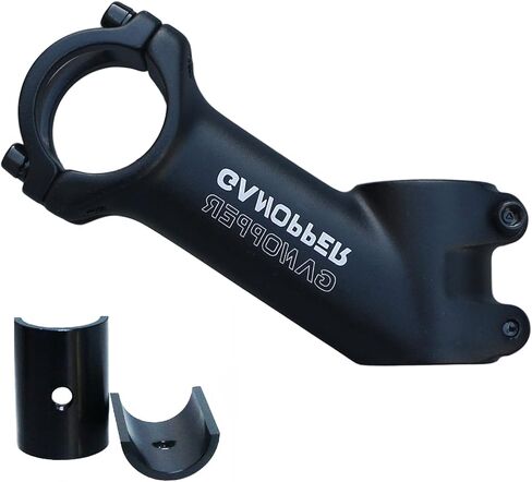 GANOPPER 35 Degree 25.4/31.8 Universal Bike Stem 70mm 80mm 90mm 100mm 110mm Road Bicycle Handlebar Stem with Bicycle Shim in Kuwait