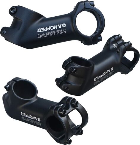 GANOPPER 35 Degree 25.4/31.8 Universal Bike Stem 70mm 80mm 90mm 100mm 110mm Road Bicycle Handlebar Stem with Bicycle Shim in Kuwait
