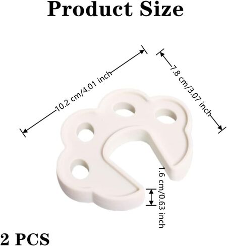 YARZFERI 2 PCS Door Pinch Guard Cute Door Slam Stopper Door Finger Guards Finger Protectors for Baby Safety at Home, Baby Proofing Door Finger Guard in Kuwait
