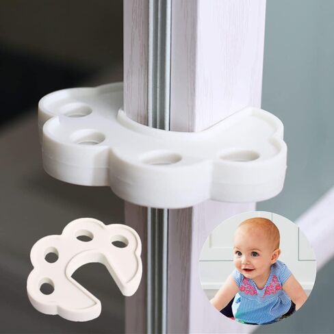 YARZFERI 2 PCS Door Pinch Guard Cute Door Slam Stopper Door Finger Guards Finger Protectors for Baby Safety at Home, Baby Proofing Door Finger Guard in Kuwait