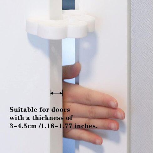 YARZFERI 2 PCS Door Pinch Guard Cute Door Slam Stopper Door Finger Guards Finger Protectors for Baby Safety at Home, Baby Proofing Door Finger Guard in Kuwait