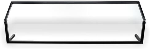 Carlisle FoodService Products Buffet Bar Adjustable Sneeze Guard for Catering, Buffets, Restaurants, Plastic, 73.25 Inches, Black in Saudi Arabia