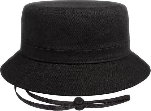 GOT Sports Bucket Hat for Women - Sun Hats for Summer with Chin String - Detachable, 100% Cotton, Packable Beach Hat UPF 50 in Saudi Arabia