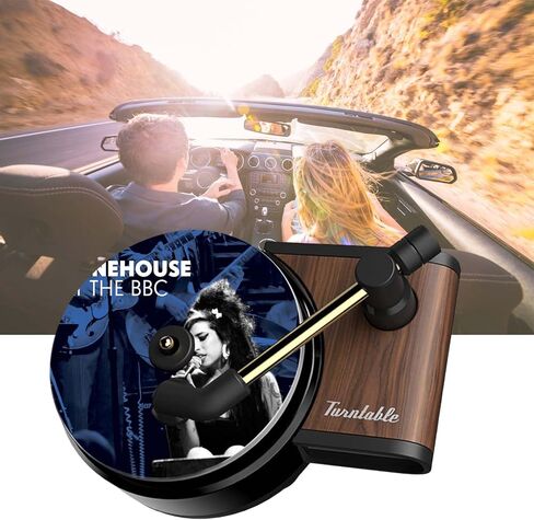 Car Air Freshener Winehouse Album Cover 6pcs, Car Vent Clip Air Diffuser, Record Player Car Fresheners for Women and Men, Air Freshener Car Accessories for Music Fans Gift in Kuwait