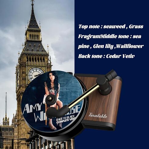 Car Air Freshener Winehouse Album Cover 6pcs, Car Vent Clip Air Diffuser, Record Player Car Fresheners for Women and Men, Air Freshener Car Accessories for Music Fans Gift in Kuwait