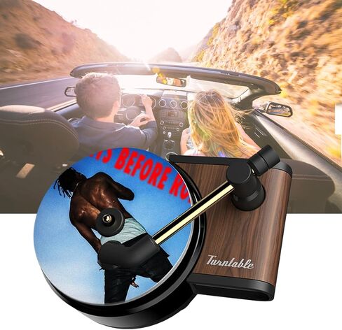 Car Air Freshener Scott Album Cover 6pcs, Car Vent Clip Air Diffuser, Record Player Car Fresheners for Women and Men, Air Freshener Car Accessories for Music Fans Gift in Kuwait