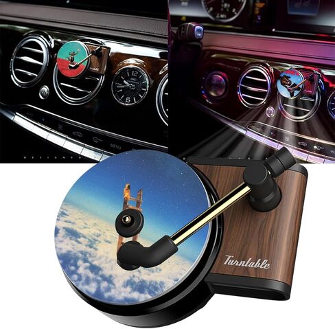 Car Air Freshener Scott Album Cover 6pcs, Car Vent Clip Air Diffuser, Record Player Car Fresheners for Women and Men, Air Freshener Car Accessories for Music Fans Gift in Kuwait