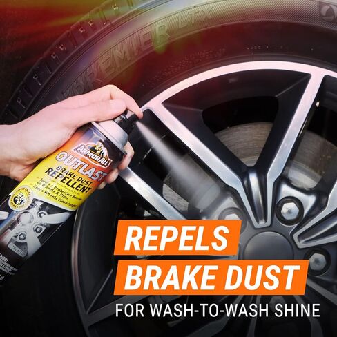 Armor All Car Brake Cleaner Dust Repellent, Cleaner for Tires, Wheels, Rims, 11 Fl Oz Each in Kuwait