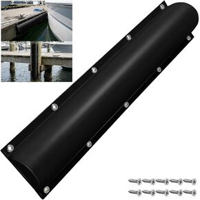 Dock Bumper,Semicircle Dock Bumper Guard with Stainless Steel Screws,Boat Dock Bumper,Dock Bumpers Marine for Docking Edges, Piling, Vertical Poles, Horizontal Decks or Piers(2Size,4Color) in Saudi Arabia