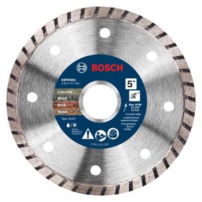 BOSCH DBT0501 5 بوصة. شفرة ماسية ذات حافة توربو | تخفيضات سريعة ودقيقة | الخرسانة والطوب والحجر | المطاحن الزاوية القياسية in Kuwait