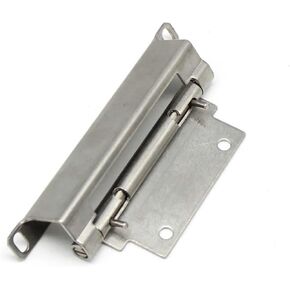 304 Stainless Steel Hidden Hinge Concealed Iron 1Pcs(304-17.5mm) in Saudi Arabia