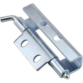 Iron Galvanized Concealed Detachable Welded Hinges for Industrial Machinery Equipment Cabinets Hinge 1Pcs(SUS304 Height 24mm) in Saudi Arabia