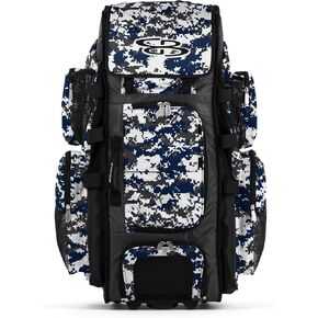 Boombah Superpack XL Digital Camo Rolling Bat Bag - 35.5" H x 13.5" W x 10" D - Multiple Colors - Wheeled Version in Kuwait