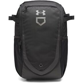 Under Armour Unisex Utility Baseball Backpack, (001) Black / / Metallic Black, One Size Fits Most in Kuwait