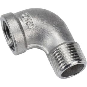 1 قطعة 1/4 "3/8" 1/2 "3/4" 1 "1-1/4" 2" أنثى إلى ذكر مترابطة 90 درجة الكوع ، 90 درجة الفولاذ المقاوم للصدأ 316L موصل تجهيزات أنابيب (316L DN50) in Kuwait