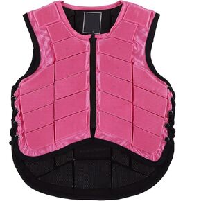 Kids Equestrian Vest, Unisex Equestrian Protective Vest Padded Horse Riding Protective Gear Protective Horse Riding Training Safety Vest, Safe Horse Rider Vest for Boys Girls in Kuwait