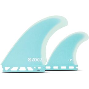 Futures Fins Coco Ho Twin +1 Fin Set - Small - Blue in Kuwait