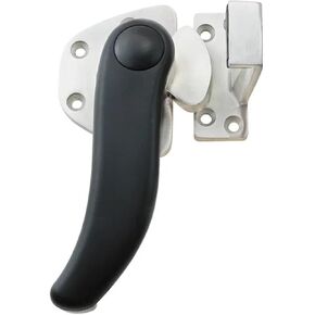 Stainless Steel Handle Lock Heavy-Duty Engineering High and Low Protruding Door S-Shaped Advanced Rotary Seal 1Pcs(Left) in Kuwait