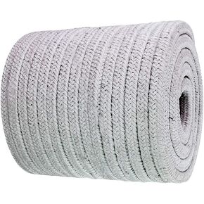 Ceramic Fiber Square Braid Rope Seal for Boiler Furnace 6x6-12x12mm x 10m(10x10mm*10m) in Kuwait
