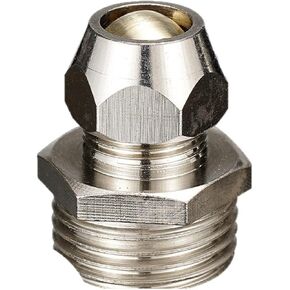 Card Sleeve Copper Pipe Thread Straight Through Joint Oil Steel PC6-01 8-02 10-03 12-04 1Pcs(卡套PC6-M5) in Kuwait