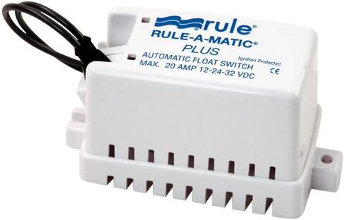 حزمة مضخة ماء آسن من سلسلة Rule 09 Gold 2000 GPH مع مفتاح تعويم Rule-A-Matic Plus وحامل مصهر وأختام محكمة للرطوبة in Kuwait