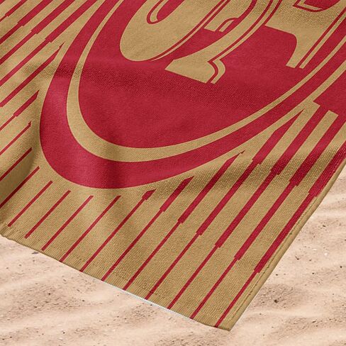 Northwest San Francisco 49ers NFL Progression Jacquard Beach Towel 36 x 72 Inches in Kuwait