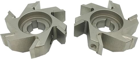 1Pair Rough Trimming Cuttering Spare Parts for Woodworking Automatic Edge Banding Machine Edge Bander Tool in Kuwait
