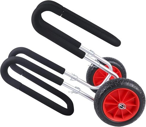 Portable Surfboard Beach Cart,Adjustable Stand Up Paddleboard Cart, Load Capacity 75KG, for Moving Surfboards Wooden Boards Metal Boards Kayaks in Kuwait