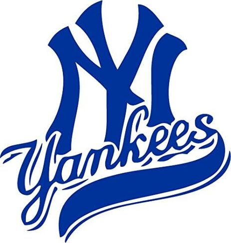 ملصق فينيل لفريق نيويورك يانكيز MLB (8 بوصات) - مقطوع بالقالب لنافذة السيارة أو الشاحنة - فينيل داخلي/خارجي لمدة 7 سنوات in Kuwait