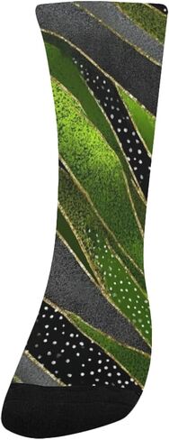 Neon Geo Print Hiking Socks - Toddler Boys & Girls Warm Thick Thermal Winter Crew Socks for School, Daily Wear & Outdoor Activities in Kuwait
