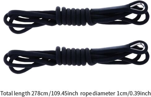 Pilates Reformer Pull Rope 278cm (109.5 inch) Polyester Strap Easy to Install Component for Home Studio Yoga Fitness Exercise Equipment in Kuwait