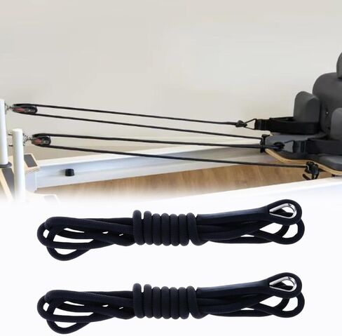 Pilates Reformer Pull Rope 278cm (109.5 inch) Polyester Strap Easy to Install Component for Home Studio Yoga Fitness Exercise Equipment in Kuwait