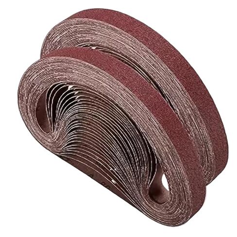 10pcs 330x10mm Sanding Belts 60-800 grit Alumina Sand for Sanding Machine adapters, Polishers, and Grinding Tools(120) in Kuwait