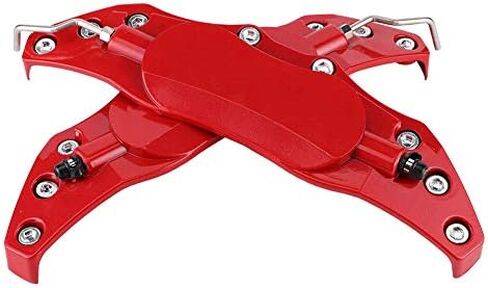 Eujgoov Red Brake Caliper Covers, Secure Fit, Premium Material, Easy Installation, Highgrade Taste, Custom Design, Universal, M Size, Precision CNC Engraving, AerospaceGrade Aluminum, (M) in Saudi Arabia