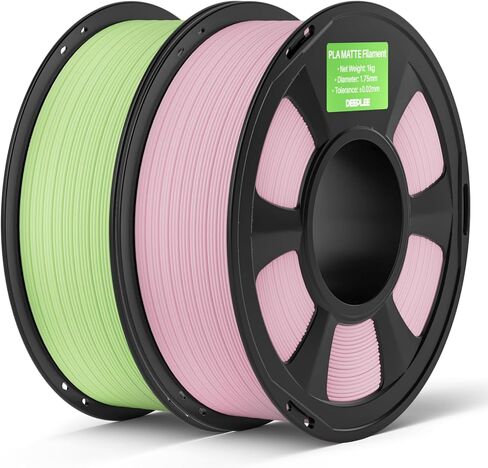 Matte PLA Filament 1.75mm, 1kg Navy Blue, 3D Printer Filament Dimensional Accuracy +/- 0.02mm, Smooth Texture, Fits for Most FDM 3D Printers in Kuwait
