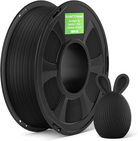 Matte PLA Filament 1.75mm, 1kg Navy Blue, 3D Printer Filament Dimensional Accuracy +/- 0.02mm, Smooth Texture, Fits for Most FDM 3D Printers in Saudi Arabia