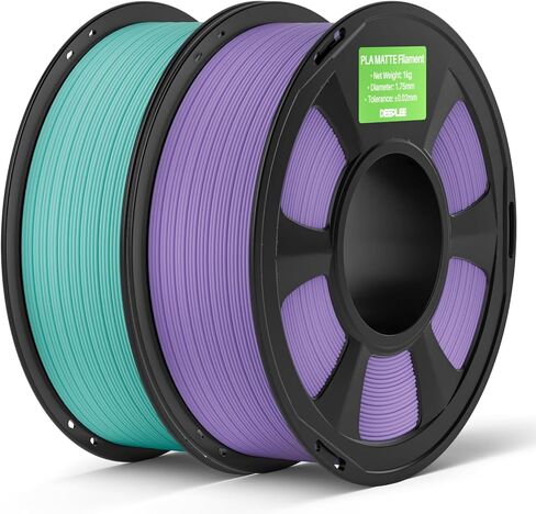 Matte PLA Filament 1.75mm, 1kg Navy Blue, 3D Printer Filament Dimensional Accuracy +/- 0.02mm, Smooth Texture, Fits for Most FDM 3D Printers in Saudi Arabia