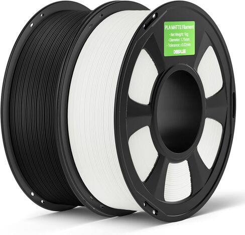 Matte PLA Filament 1.75mm, 1kg Navy Blue, 3D Printer Filament Dimensional Accuracy +/- 0.02mm, Smooth Texture, Fits for Most FDM 3D Printers in Saudi Arabia