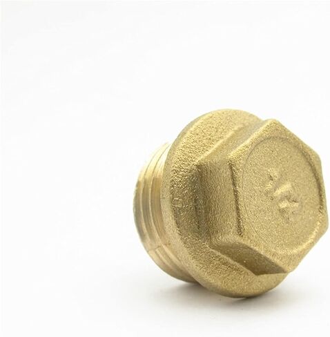 مقبس خيط نهاية الأنابيب المناسب، النحاس BSP ذكر سداسي الرأس متساوي التوصيل المناسب 1/2 بوصة حزمة من 6 in Kuwait