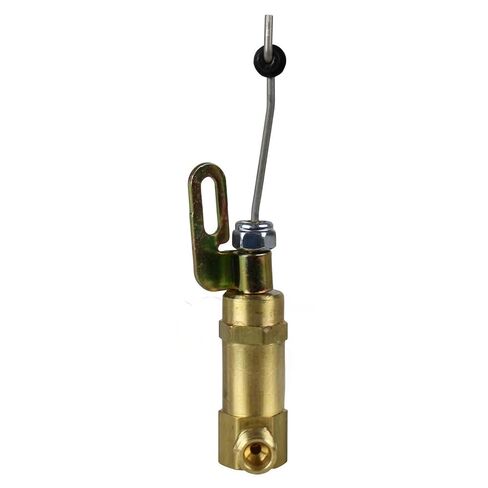 كابل التحكم في خانق الضاغط TCSA-H-5565-SB - لاستبدال أجزاء محركات الغاز Conrader Honda 5.5 و6.5 حصان - مدخل ضغط 1/4 بوصة هيكل من النحاس الصلب ذهبي - أجزاء ضاغط الهواء in Kuwait