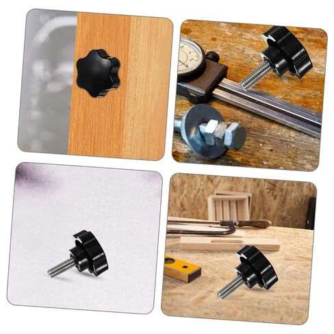 Tightening Screw Hand Knurled Knobs Plum Blossom Handle Machine Screws Replacement in Kuwait