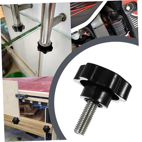 Tightening Screw Hand Knurled Knobs Plum Blossom Handle Machine Screws Replacement in Kuwait