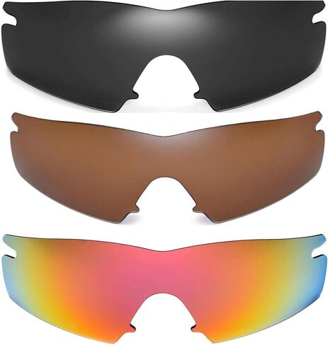3 Pairs of Polarized Replacement Lenses For Oakley M Frame Strike Sunglasses in Saudi Arabia