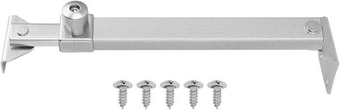 Omabeta Casement Window Hinge Durable Windproof Concealed Hinge for Push Out Windows High Safety Aluminium Alloy Support for Home 1 X Casement Window Hinge5 X Screw (02 Style) in Kuwait