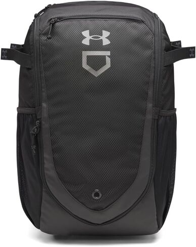 Under Armour Unisex Utility Baseball Backpack, (001) Black / / Metallic Black, One Size Fits Most in Kuwait